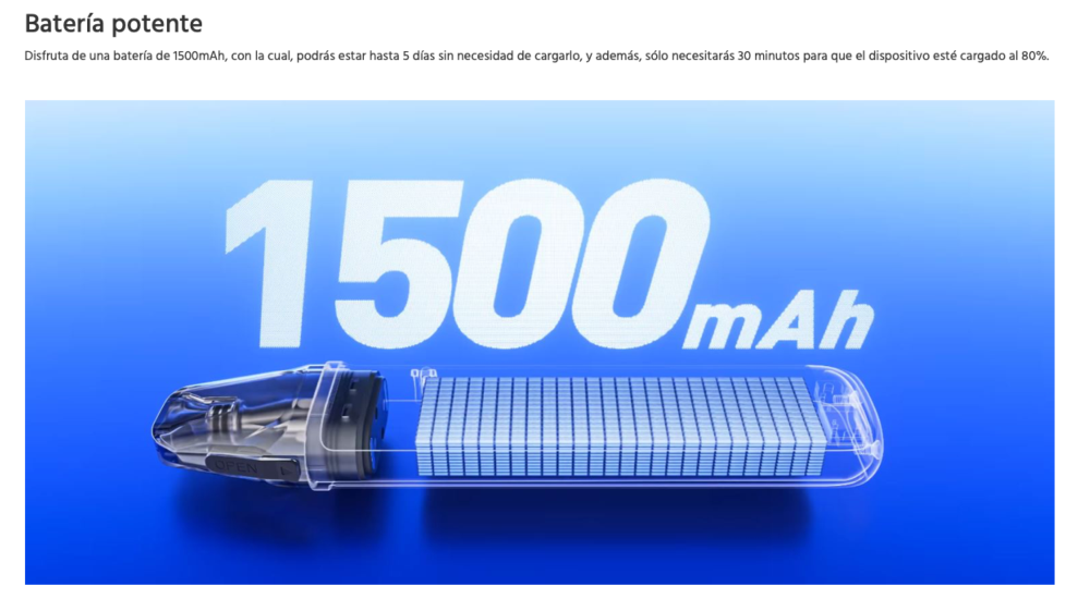 XLIM PRO 3 1500mah Oxva 2ml - Ítem9
