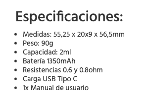 OFERTA BLACKFRIDAY!! XROS 4 Nano 1350mah - Ítem11