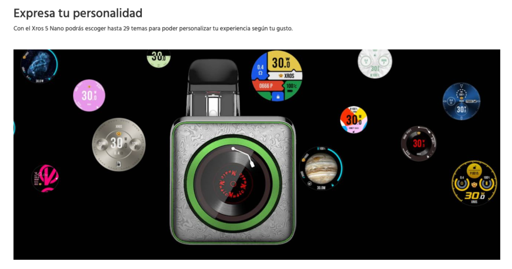 OFERTA!!! XROS 5 Nano 1600mah - Ítem5