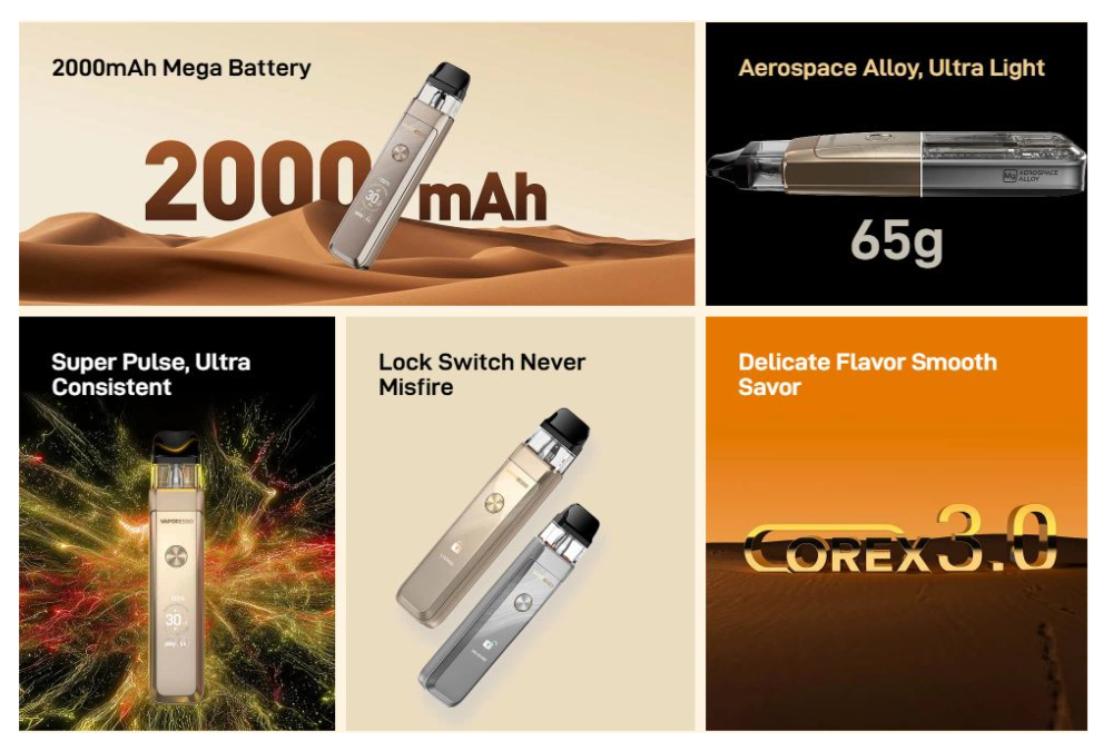 XROS PRO 2 Vaporesso 2000mah 2ml 30W - Ítem3