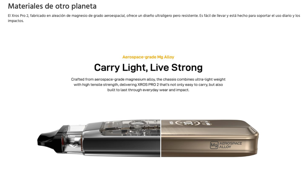 XROS PRO 2 Vaporesso 2000mah 2ml 30W - Ítem5