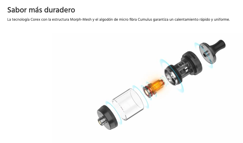 Atomizador Xtank T 2ml Vaporesso - Ítem4