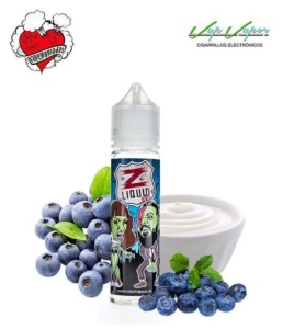 Z-Liquid Vapemoniadas 50ml (0mg) yogurt and blueberries