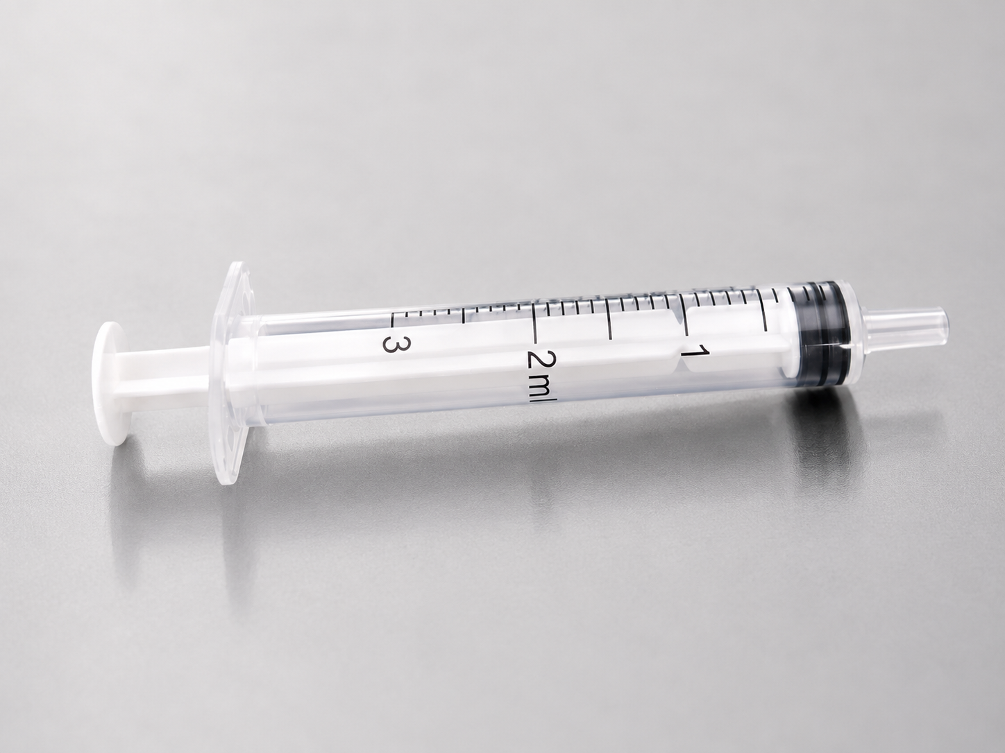 Jeringa tres cuerpos Shalix 2,5 ml caja 100 unidades para uso médico y veterinario
