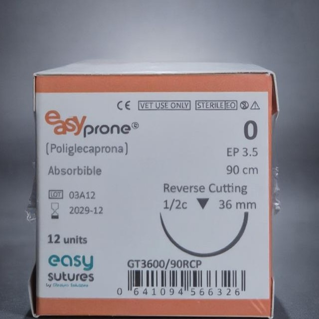 NEW - EASYPRONE (PGC25) 0 36mm.Triangular 1/2 90cm Violeta (12uds)
