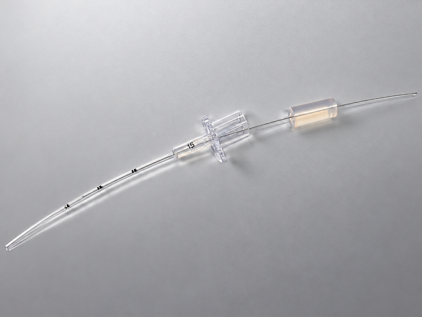 Tubo endotraqueal de silicona nº 1,5 estéril para intubación veterinaria