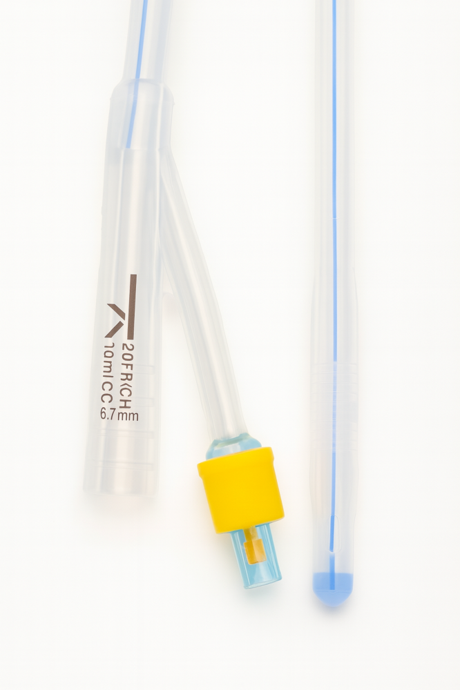 Sonda SILICONA Foley Ch-20 (6,7mm.) (Amarillo) 10 cc/ml.