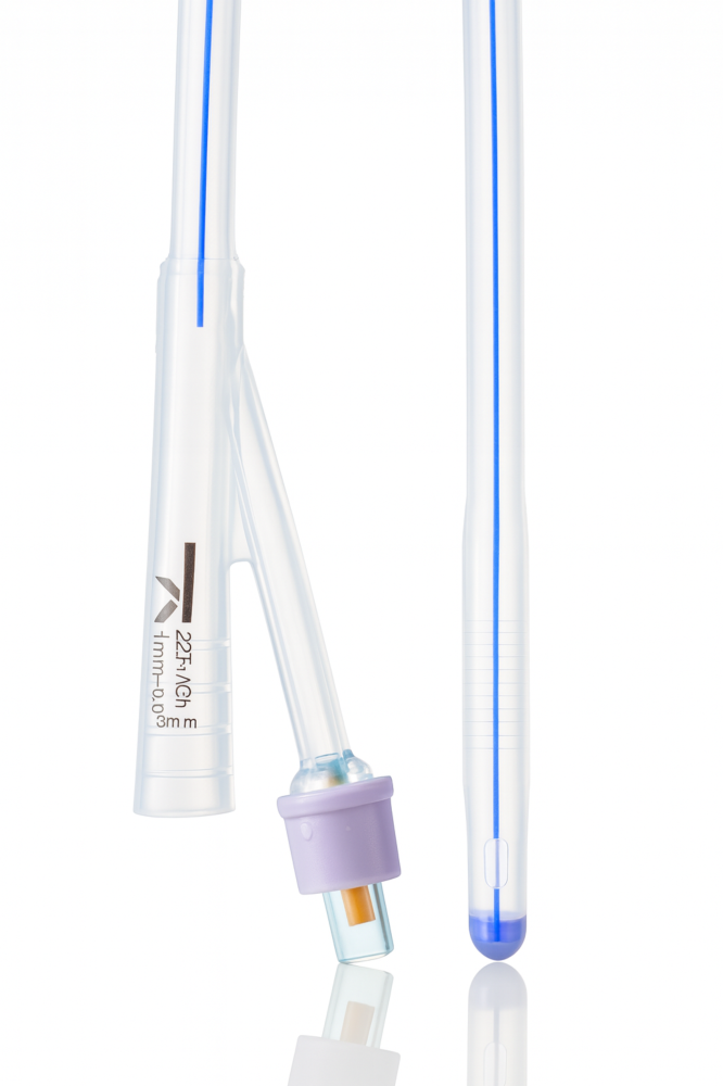 Sonda SILICONA Foley Ch-22 (7,3mm.) (Lila) 10 cc/ml.