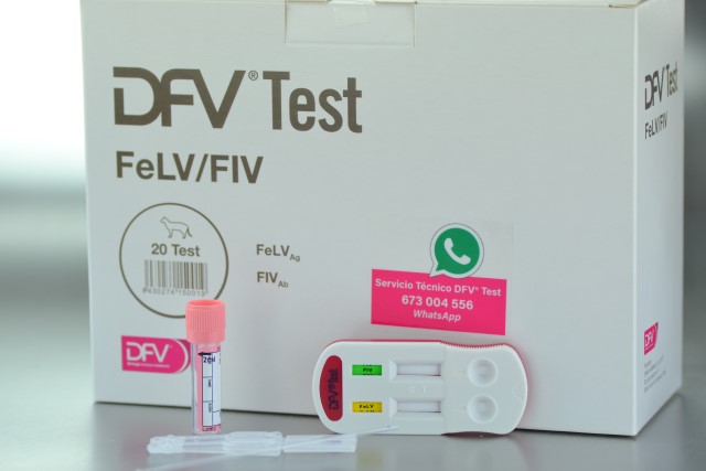 DFV TEST FeLV/FIV (Caja 20 unid.)