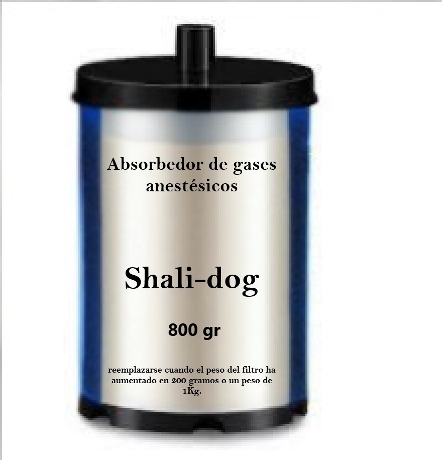 Absorbedor de gases anestésicos 800gr. 