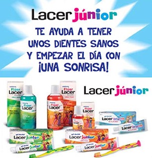 Farmacia Fuentelucha  Lacer Junior gel dental sabor fresa 75 ml