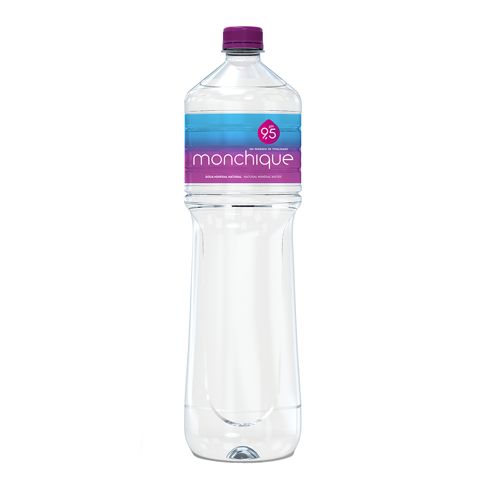 Agua mineral alcalina Monchique 1,5l. en Biosano