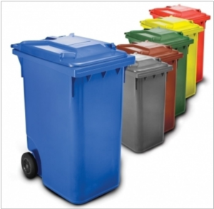 Gran contenidor d'escombraries de 360 ​​litres 