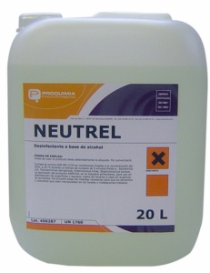 Neutrel 20L Producto ácido que elimina la alcalinidad residual