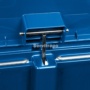 Cubo De Pedal De Resina Pedal Frontal 15l, Color Azul