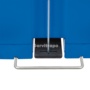 Cubo De Pedal De Resina Pedal Frontal 50l, Color Azul