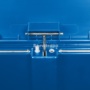 Cubo De Pedal De Resina Pedal Frontal 68l, Color Azul