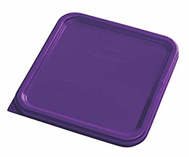 Tapa de contenedor cuadrada Rubbermaid Pequeña púrpura