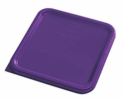 Tapa de contenedor cuadrada Rubbermaid Pequeña púrpura