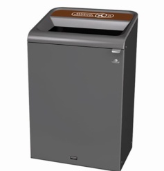 Contenedor Acero Configure™ Residuos Orgánicos de 125 L