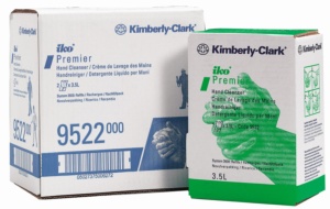 Jabón Kimberly-Clark Profesional en crema disolvente con microperlas 2 cartuchos de 3_5 litros elimina completa y eficazmente la suciedad