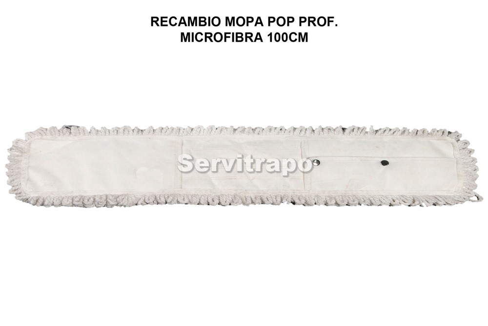 RECAMBIO MOPA MICROFIBRA 100 CM POP PROFESIONAL
