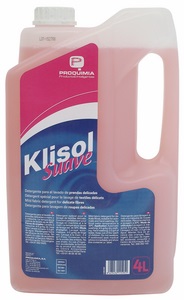 Klisol suave 4L Detergente líquido concentrado