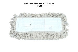 RECAMBIO MOPA ALGODÓN 45 CM