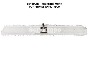 SET BASTIDOR + RECAMBIO MOPA MICROFIBRA 145 CM POP PROFESIONAL