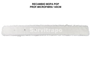 RECAMBIO MOPA MICROFIBRA 145 CM POP PROFESIONAL
