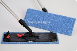 Mopa de microfribras para la desinfección con solapas y bolsillos