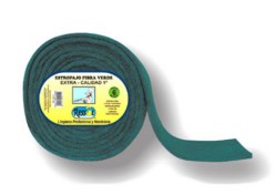Rotllo fibra verd Brittex 600x13,4