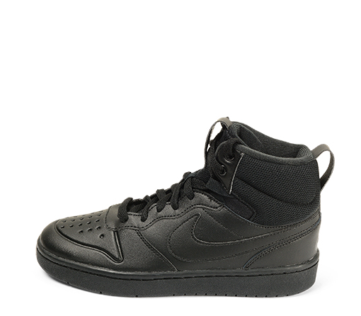Ref. 4556 Nike de botín en piel marrón y cordones al tono. Simbolo en color  negro. Suela caramelo.