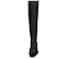 Ref. 6030 Bota mosquetera serraje negro. Parte trasera elástica y cremallera interior. Tacón de 3.5 cm y plataforma delantera 1 cm. - Ítem2