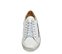 Ref. 6093 Sneaker piel blanca con detalle trasero el piel plata.Rayo lateral glitter plata. Plataforma de 2.5 cm. Plantilla anatomica con cuña de 2 cm. - Ítem2
