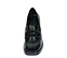 Ref. 6101 Mocasín charol negro con antifaz. Puntera cuadrada. Tacón de 8 cm y plataforma delantera de 2 cm. Suela de goma- - Ítem2
