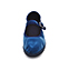 Ref 6225 Mercedita terciopelo azul con tira y hebilla regulable en el empeine. Suela de goma. - Ítem2