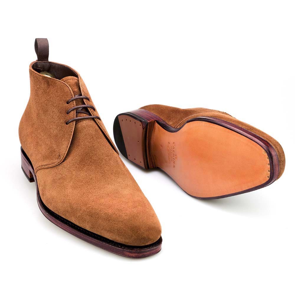 CHUKKA BOOTS IN SNUFF SUEDE | CARMINA