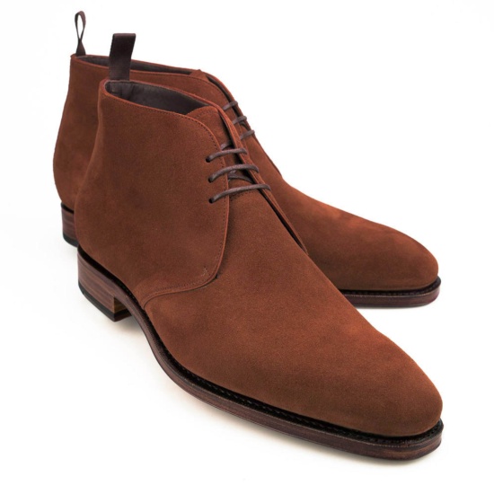 CHUKKA BOOTS IN POLO SUEDE CARMINA