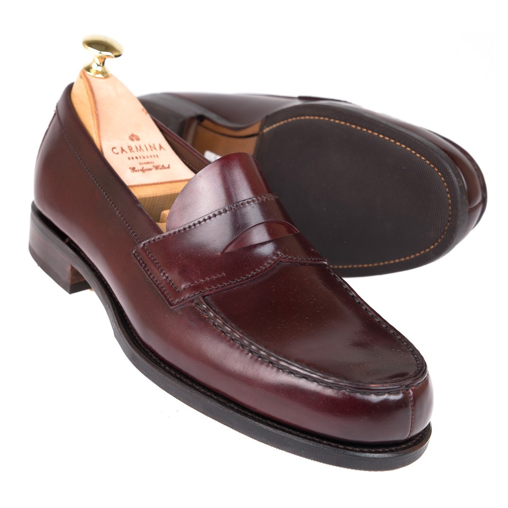 SHELL CORDOVAN PENNY LOAFERS 80352 COVENT