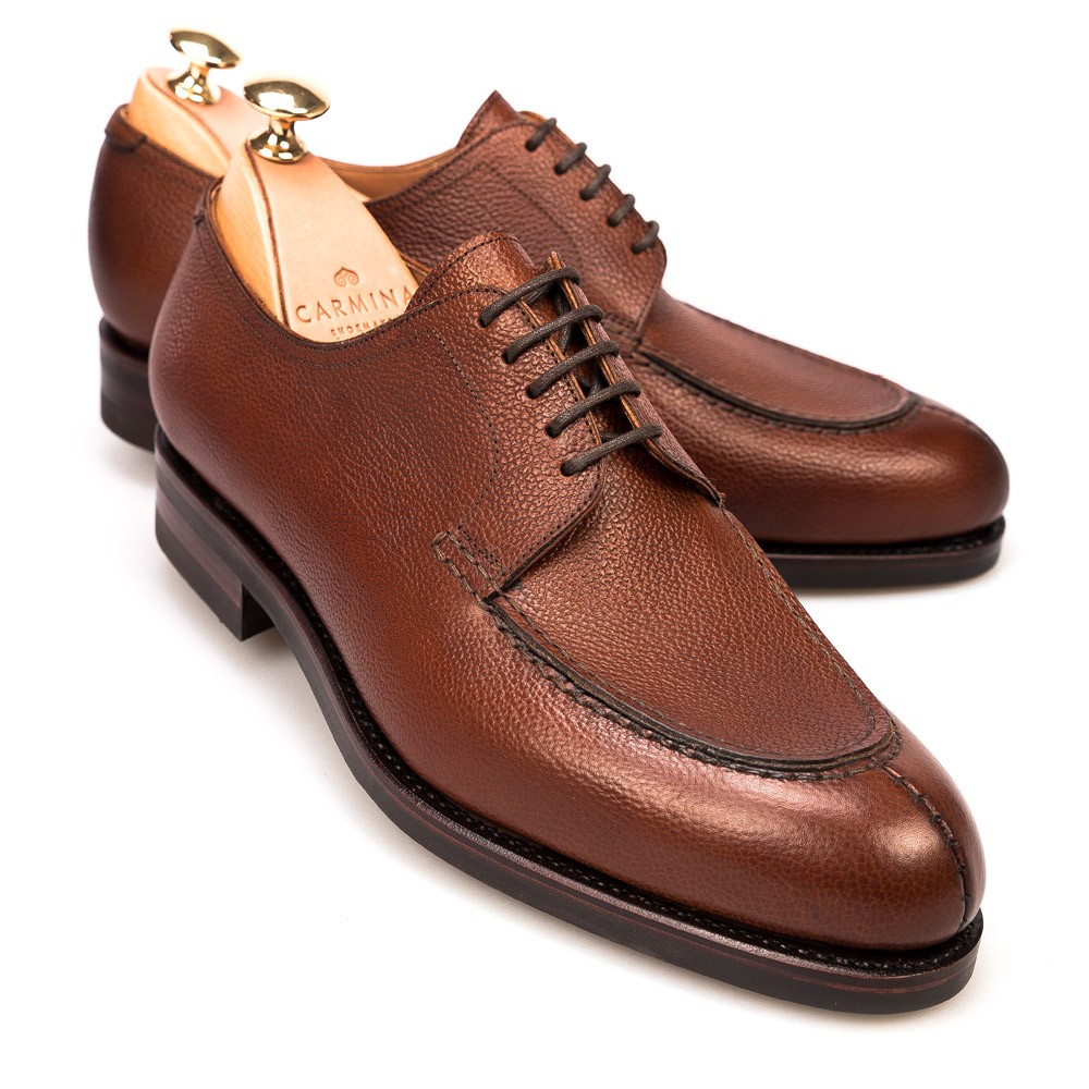 Men s Chestnut Derby Shoes  CARMINA