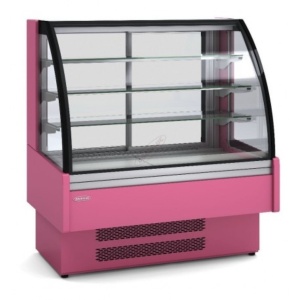 Expositor refrigerado 130 cm ancho color a elegir