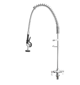 Grifo ducha inox pre aclarado monobloc