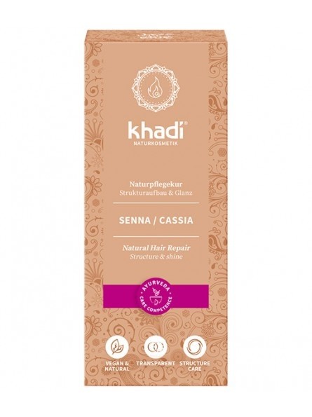 HENNA CASSIA-NEUTRA 100% PURA 100 g KHADI