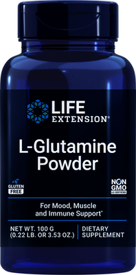 L-GLUTAMINA POLVO 100 GRAMOS LIFE EXTENSION