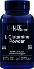 L-GLUTAMINA POLVO 100 GRAMOS LIFE EXTENSION