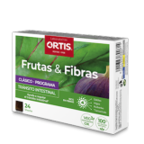 FRUTA Y FIBRA CLASICO 2X12 CUBITOS MASTICABLES ORTIS