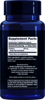 Cran-Max® 60 CAPS LIFE EXTENSION 1