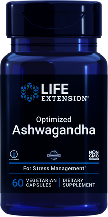 EXTRACTO ASHWAGANDA OPTIMIZADO 60 CAPS LIFE EXTENSION