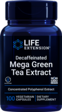 MEGA GREEN TEA EXTRACT ( EXTRACTO DE TE VERDE DESCAF), 100 CAP LIFE EXTENSION